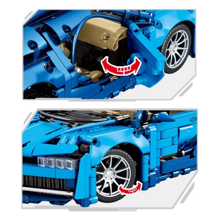 ლურჯი სპორტული მანქანა