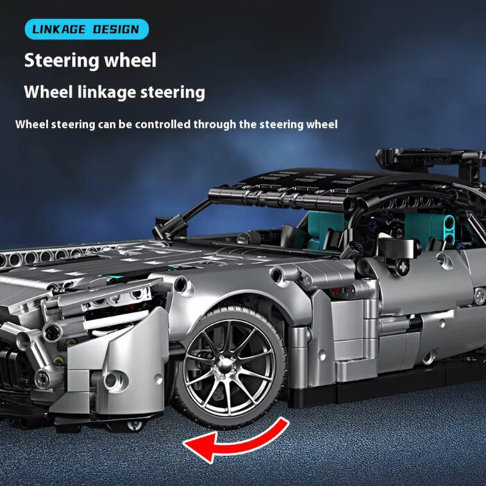 ნაცრისფერი სპორტული მანქანა