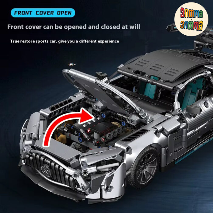 ნაცრისფერი სპორტული მანქანა