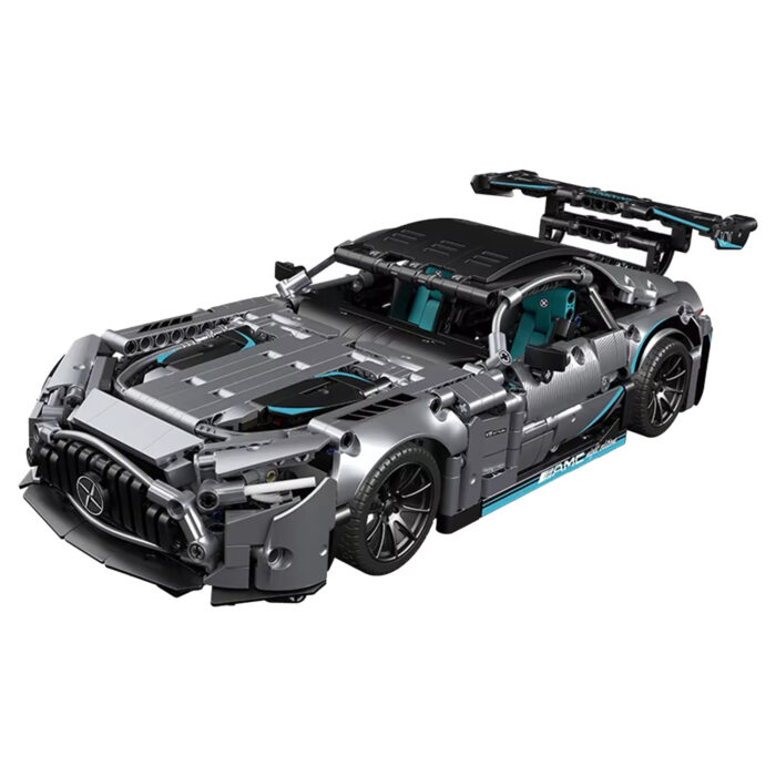 ნაცრისფერი სპორტული მანქანა